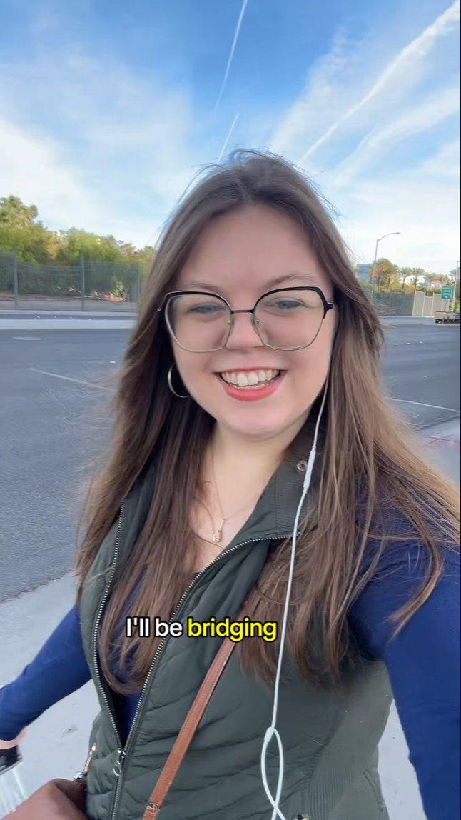 Morgan Walking While Saying "I'll Be Bridging"